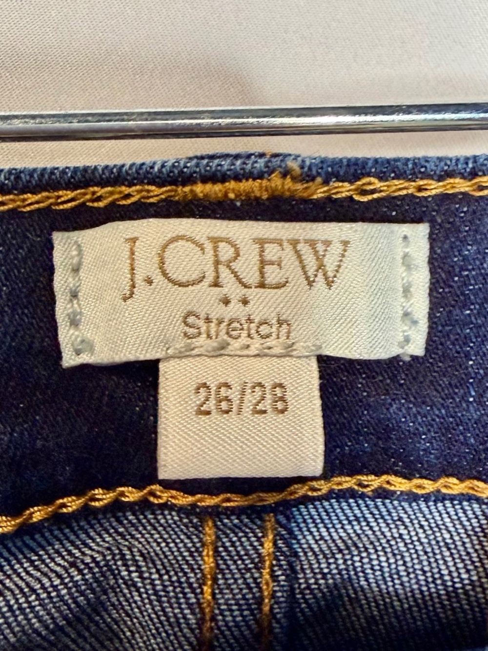 J. Crew Factory Skinny Stretch Jeans Size 26 - Picture 8 of 10
